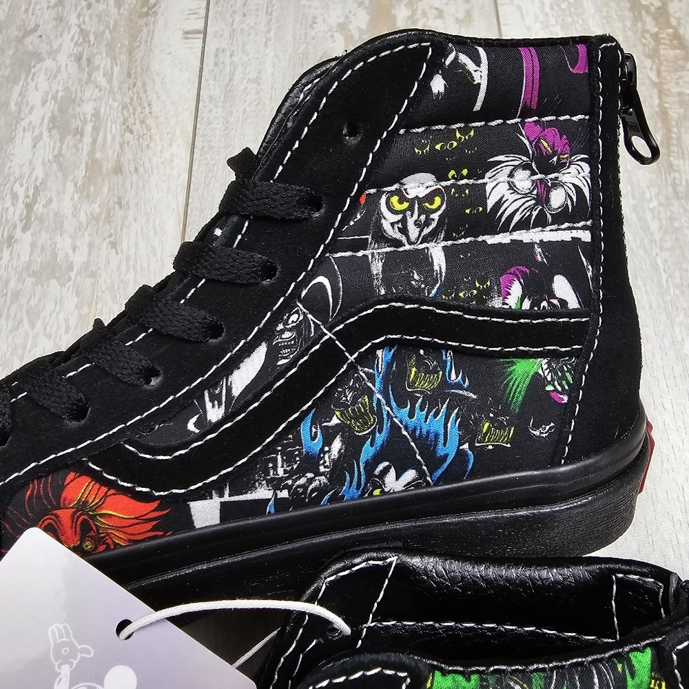 Vans X Disney 100 SK8-Hi Zip Villains - Picture 4 of 8